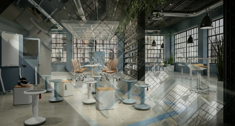 playful office space design